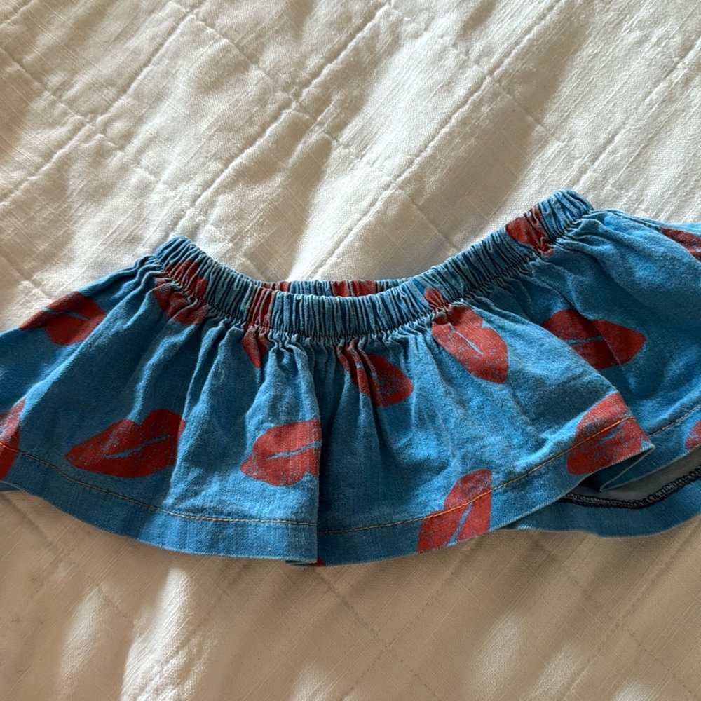 Tiny Bobo Choses Lip Kiss Skirt